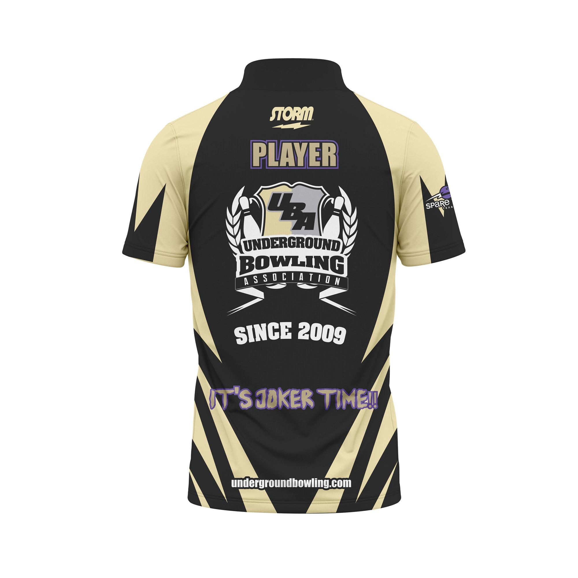 JOKERZ WILD Black And Gold Jersey