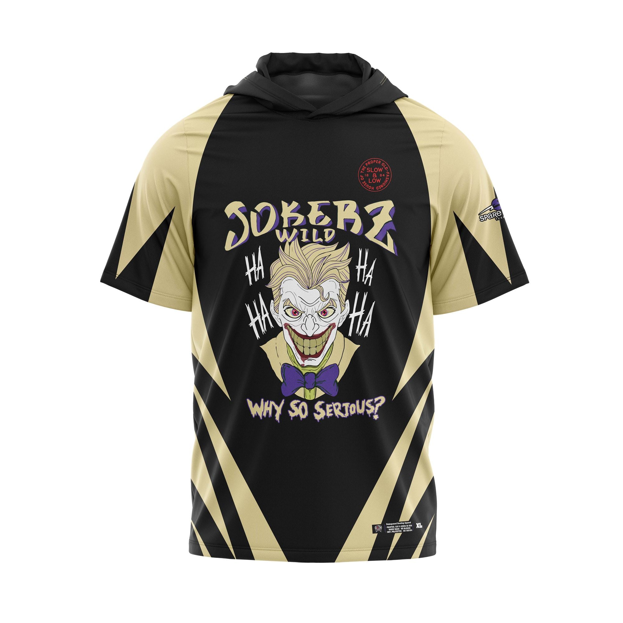 JOKERZ WILD Black And Gold Jersey