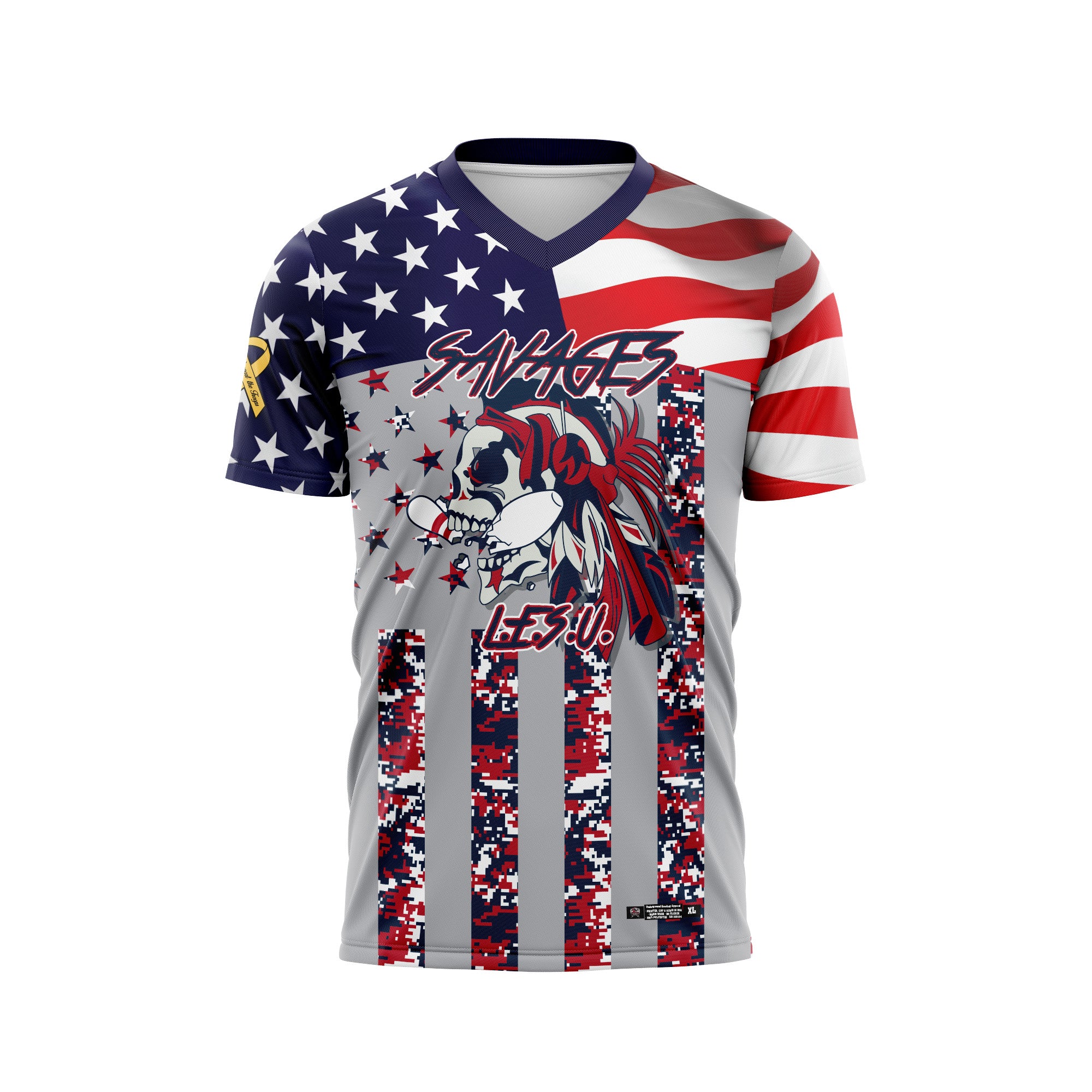 Spartanburg Savages Military Jersey