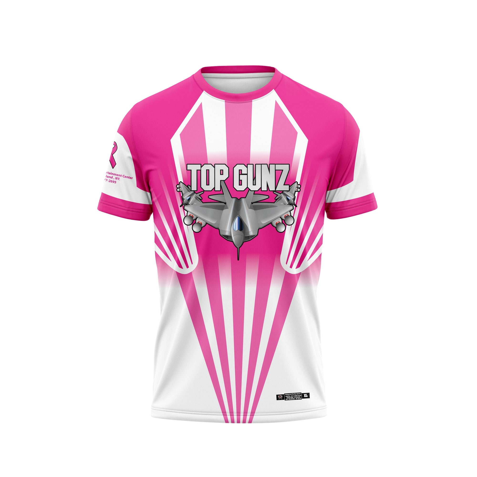 TOP GUNZ Breast Cancer Jersey