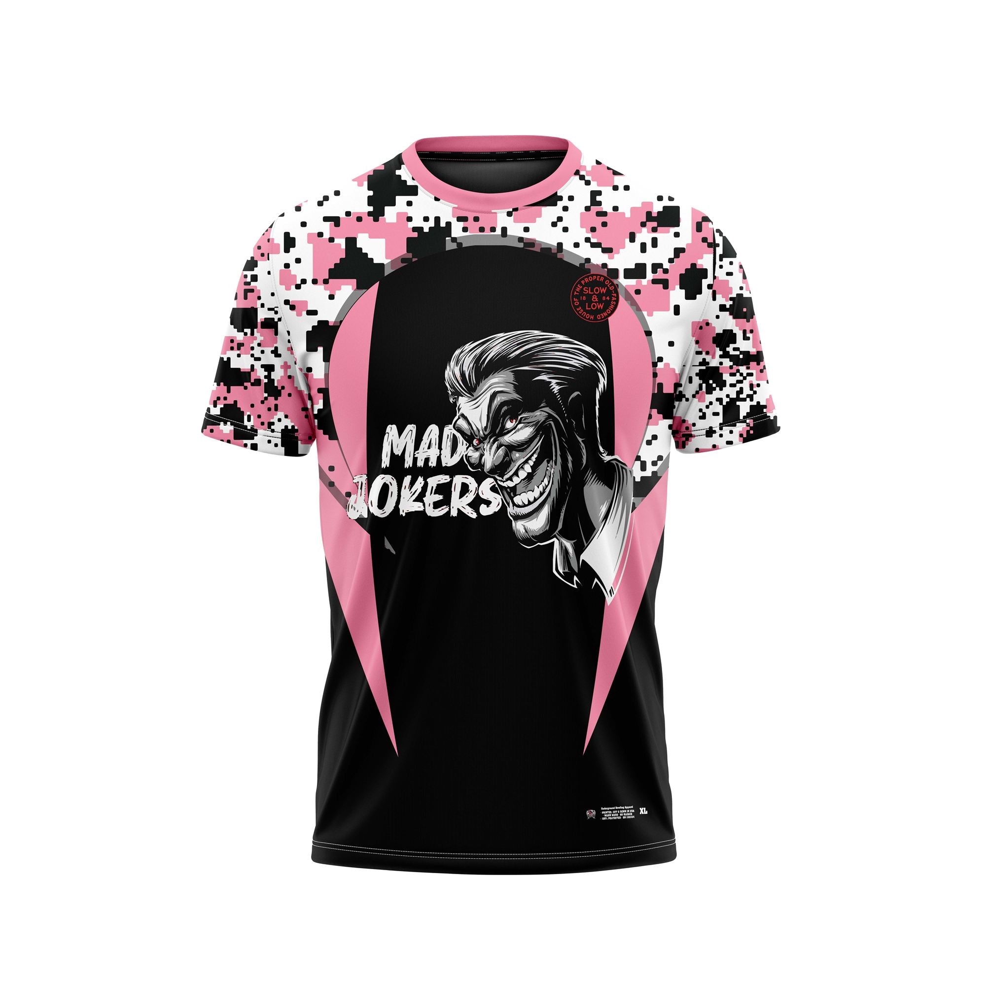 Mad Jokers Pink Jersey