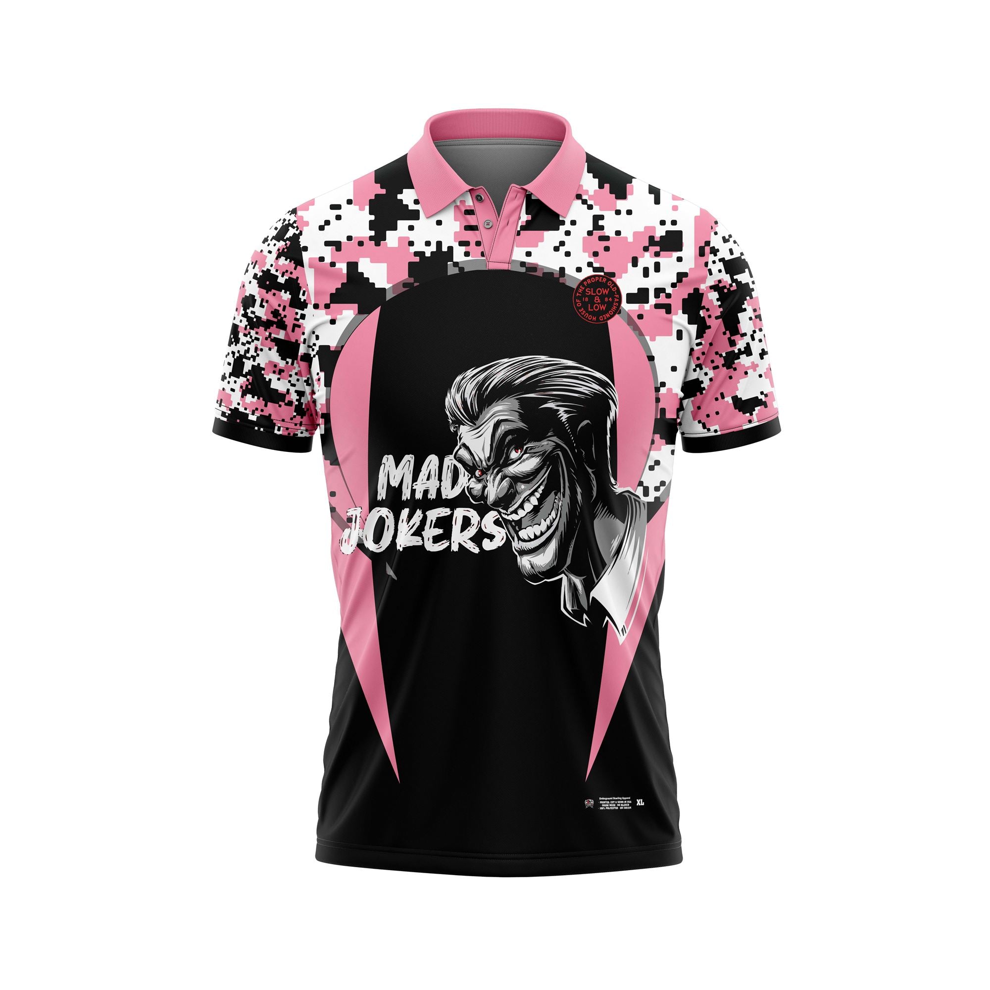 Mad Jokers Pink Jersey