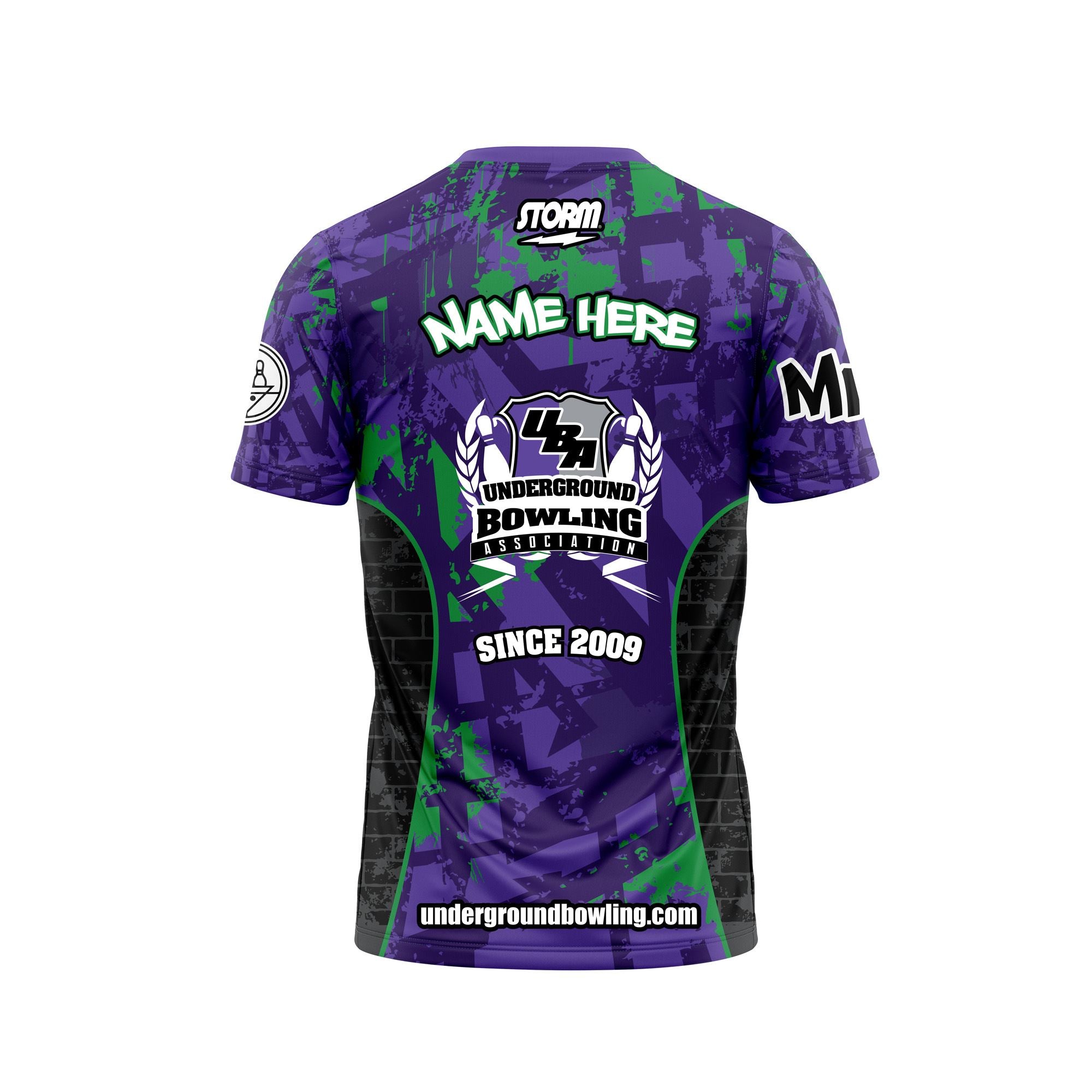 Project Mayhem Purple Green Jersey