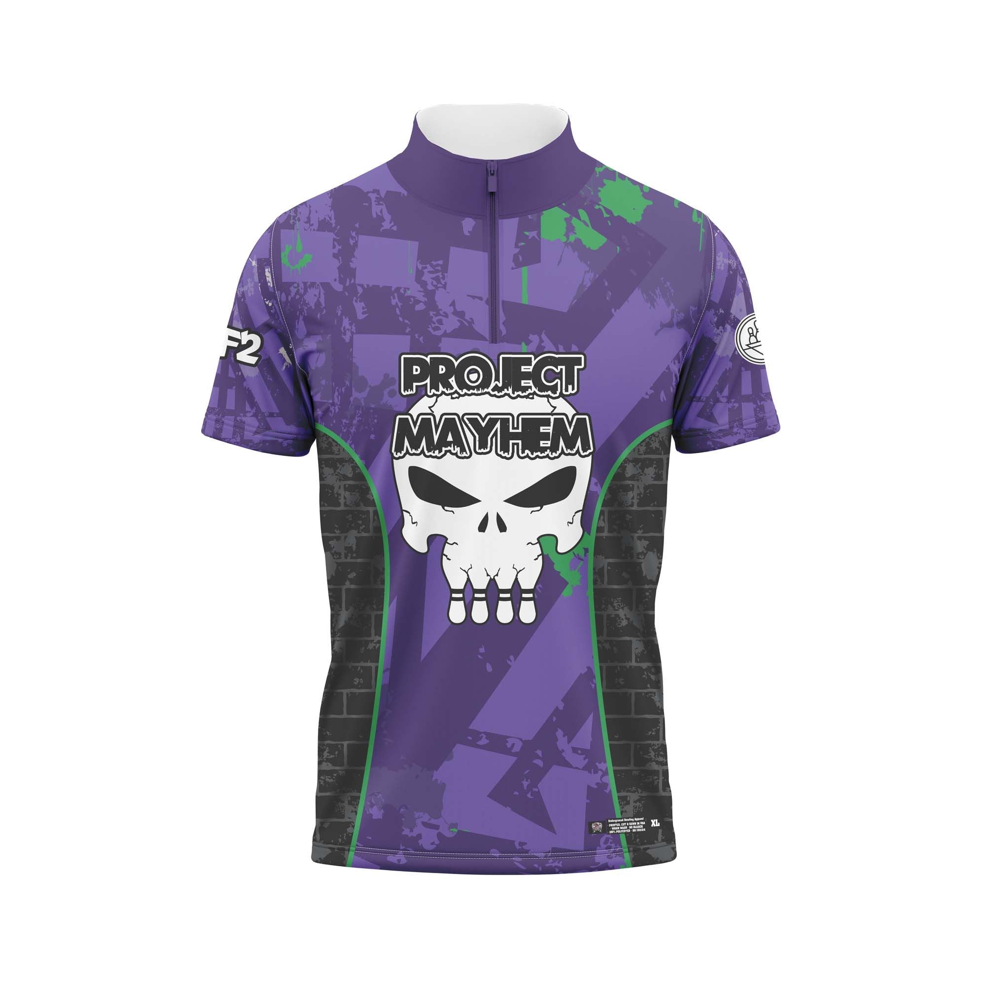 Project Mayhem Purple Green Jersey