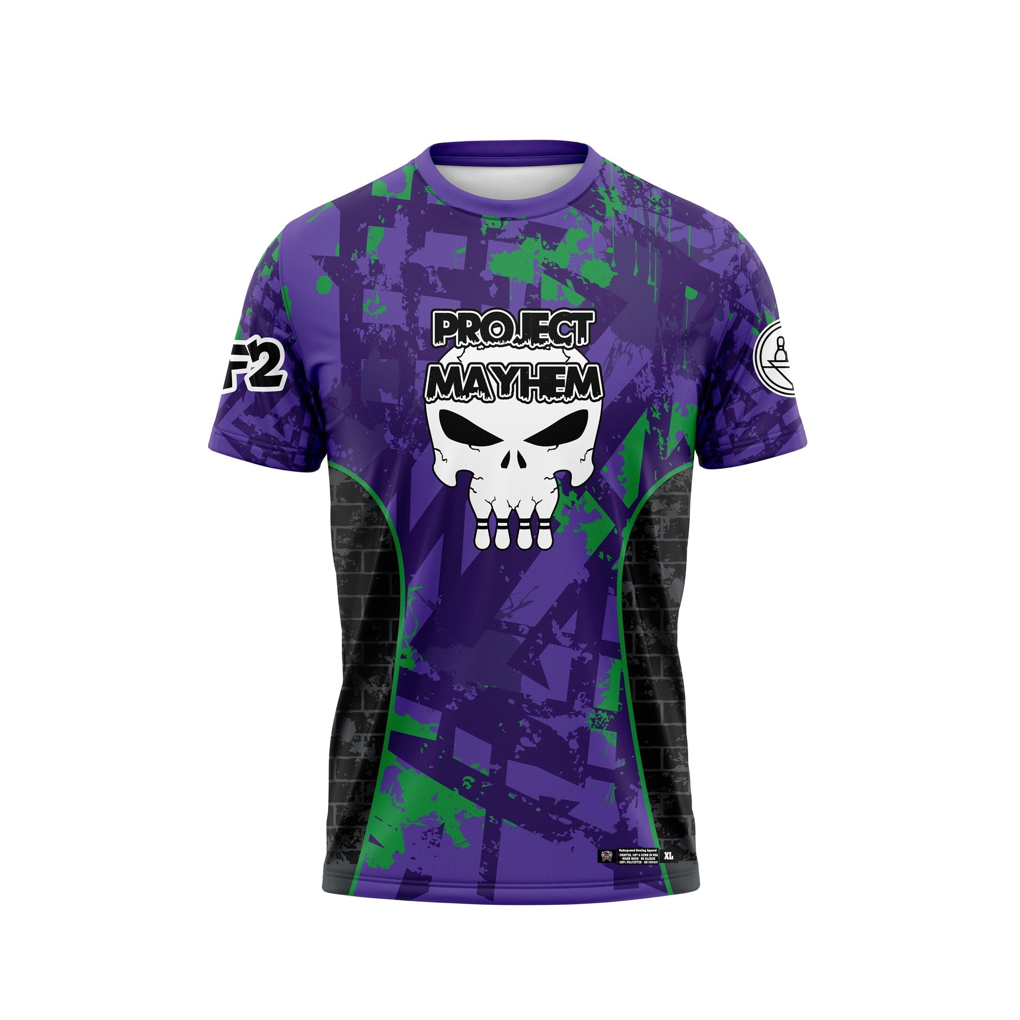 Project Mayhem Purple Green Jersey