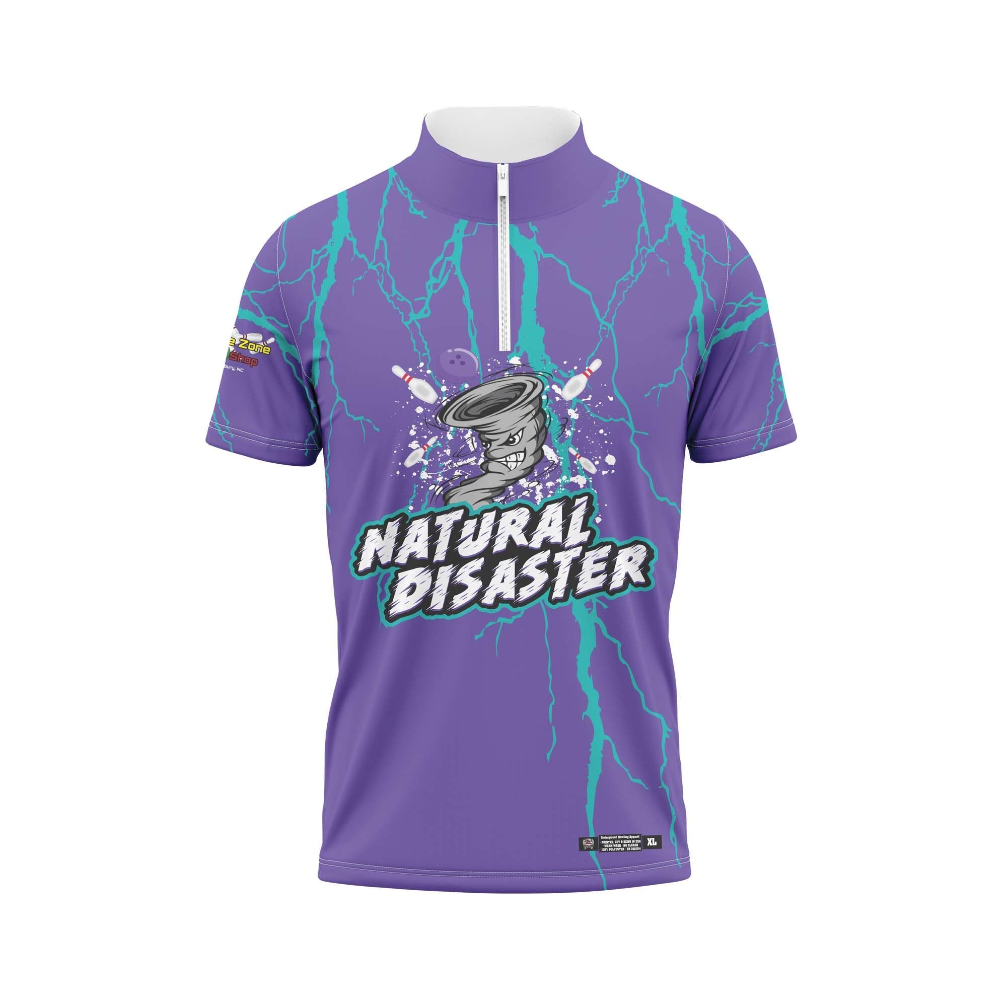 Natural Disaster Purple Lightning Jerseys