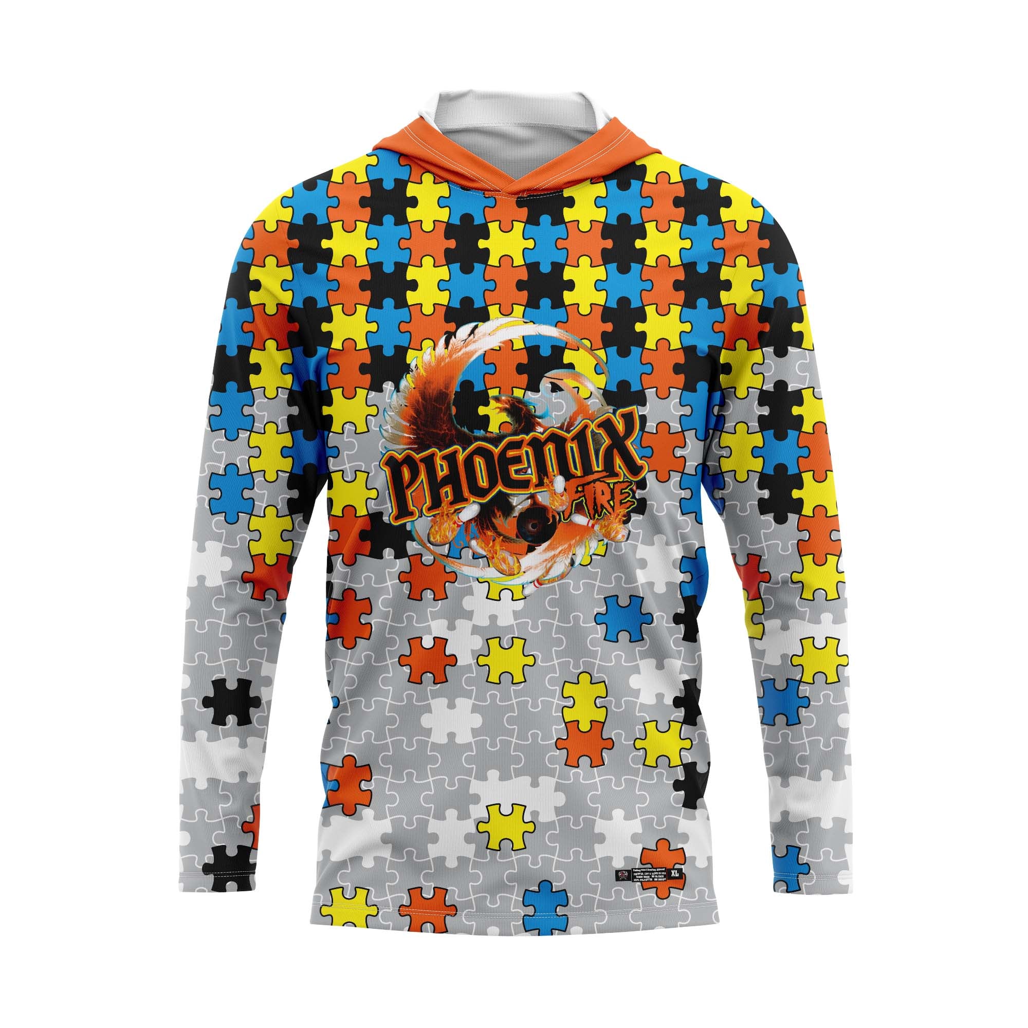 Pheonix Fire Puzzle Jersey