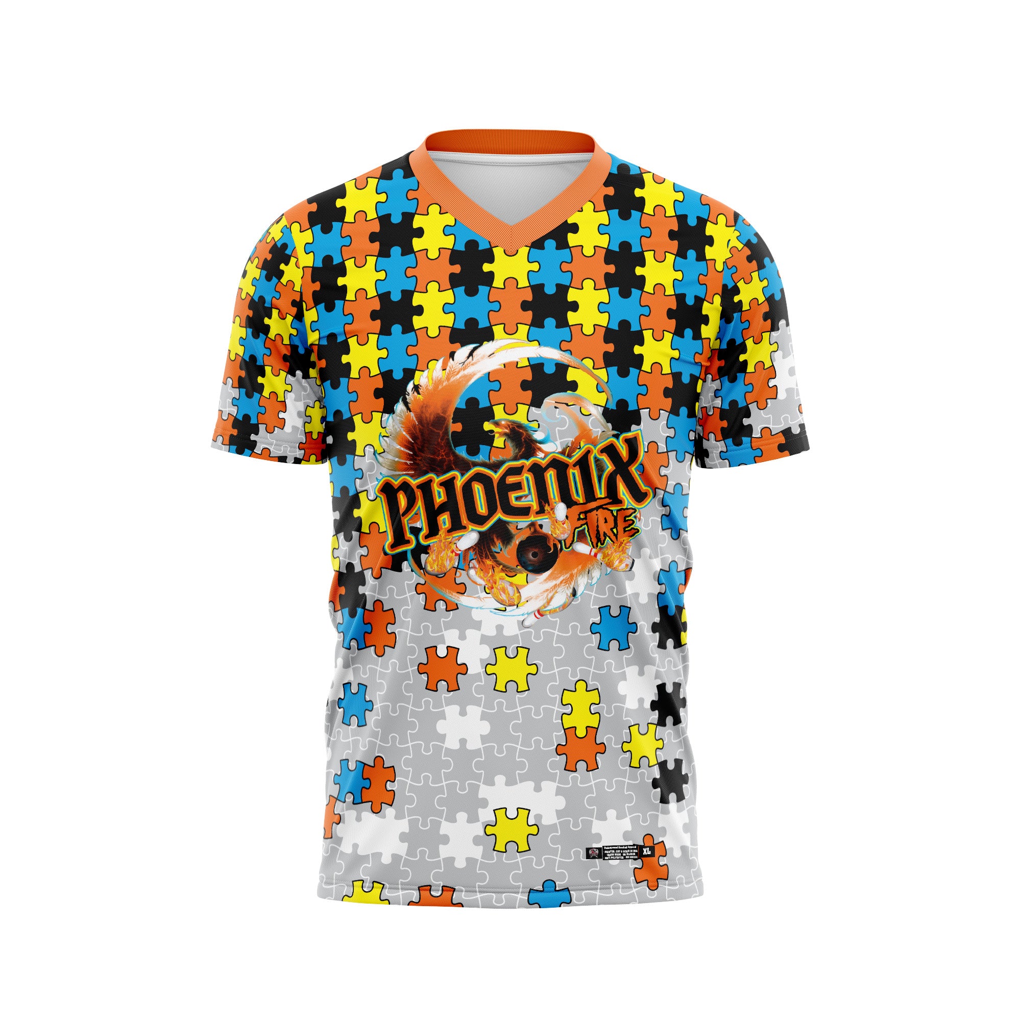 Pheonix Fire Puzzle Jersey