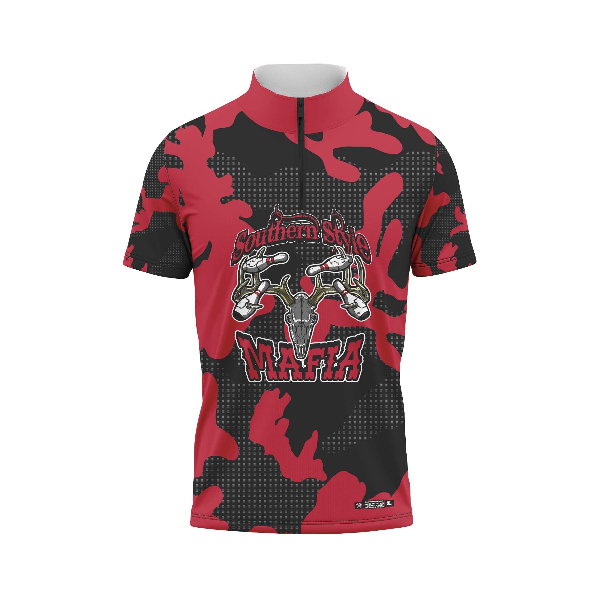 Southern Style Mafia Red Camo Jersey