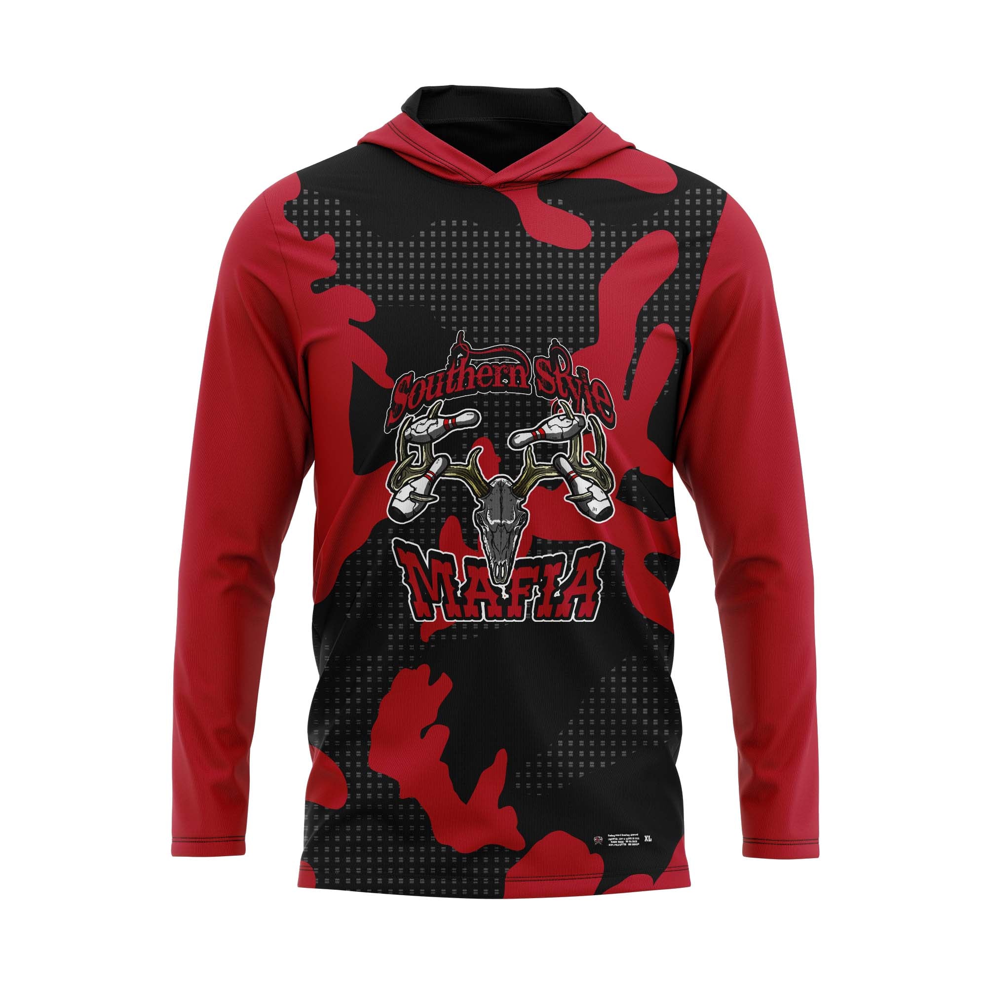 Southern Style Mafia Red Camo Jersey