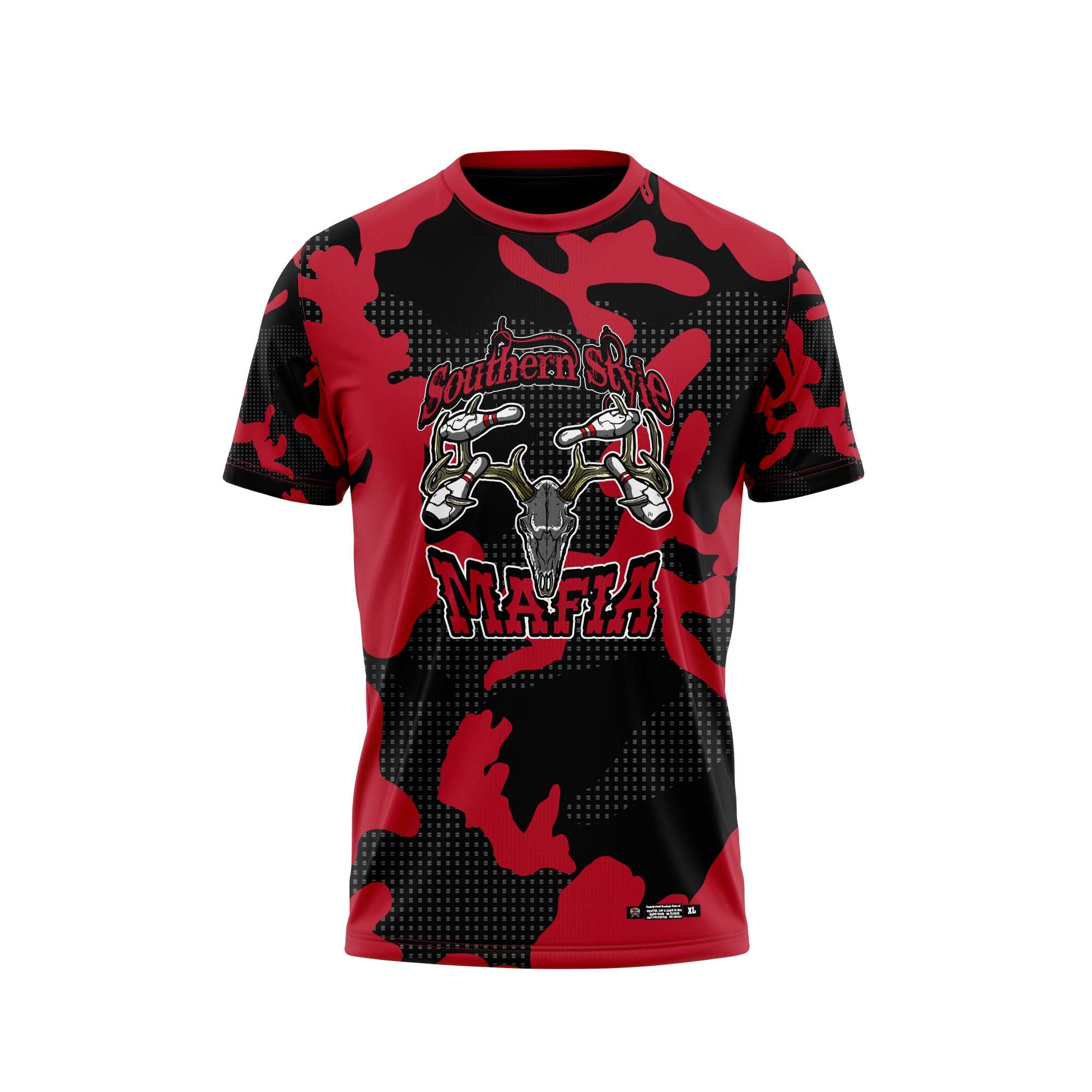 Southern Style Mafia Red Camo Jersey