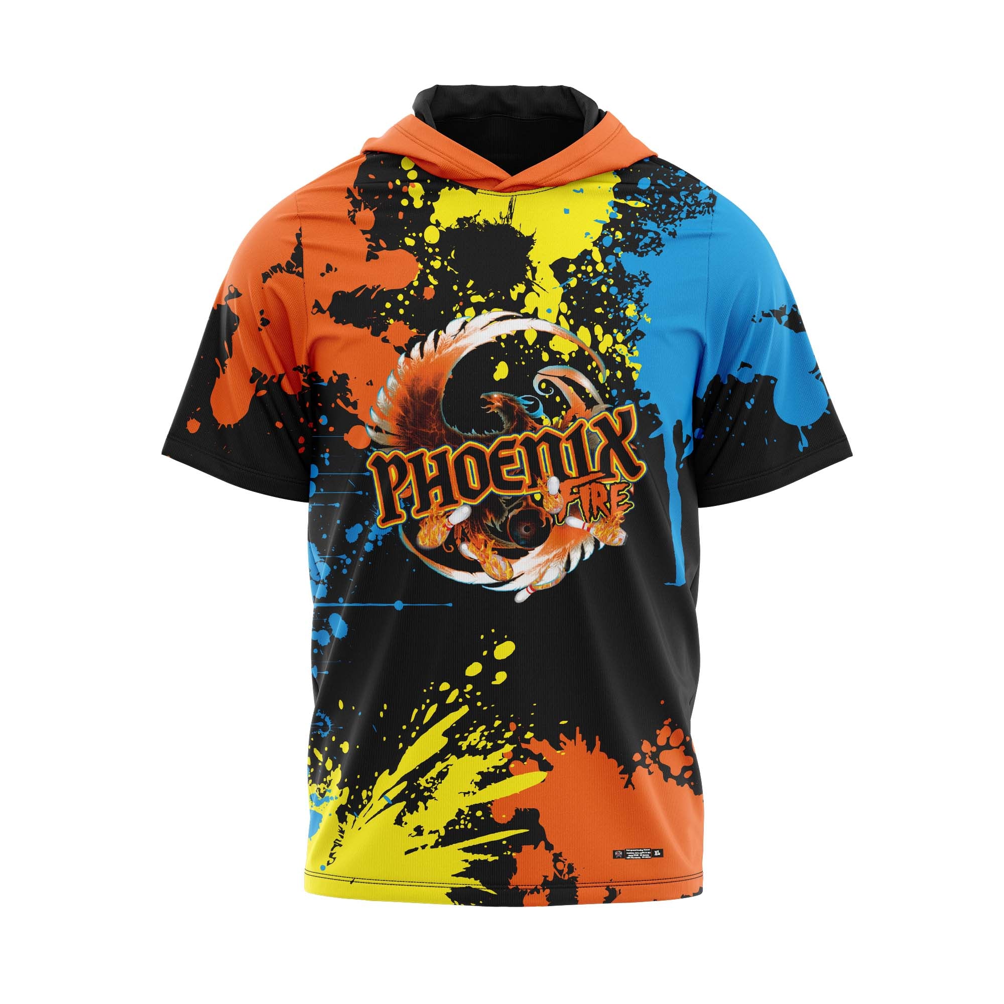 Pheonix Fire Splatter Jersey