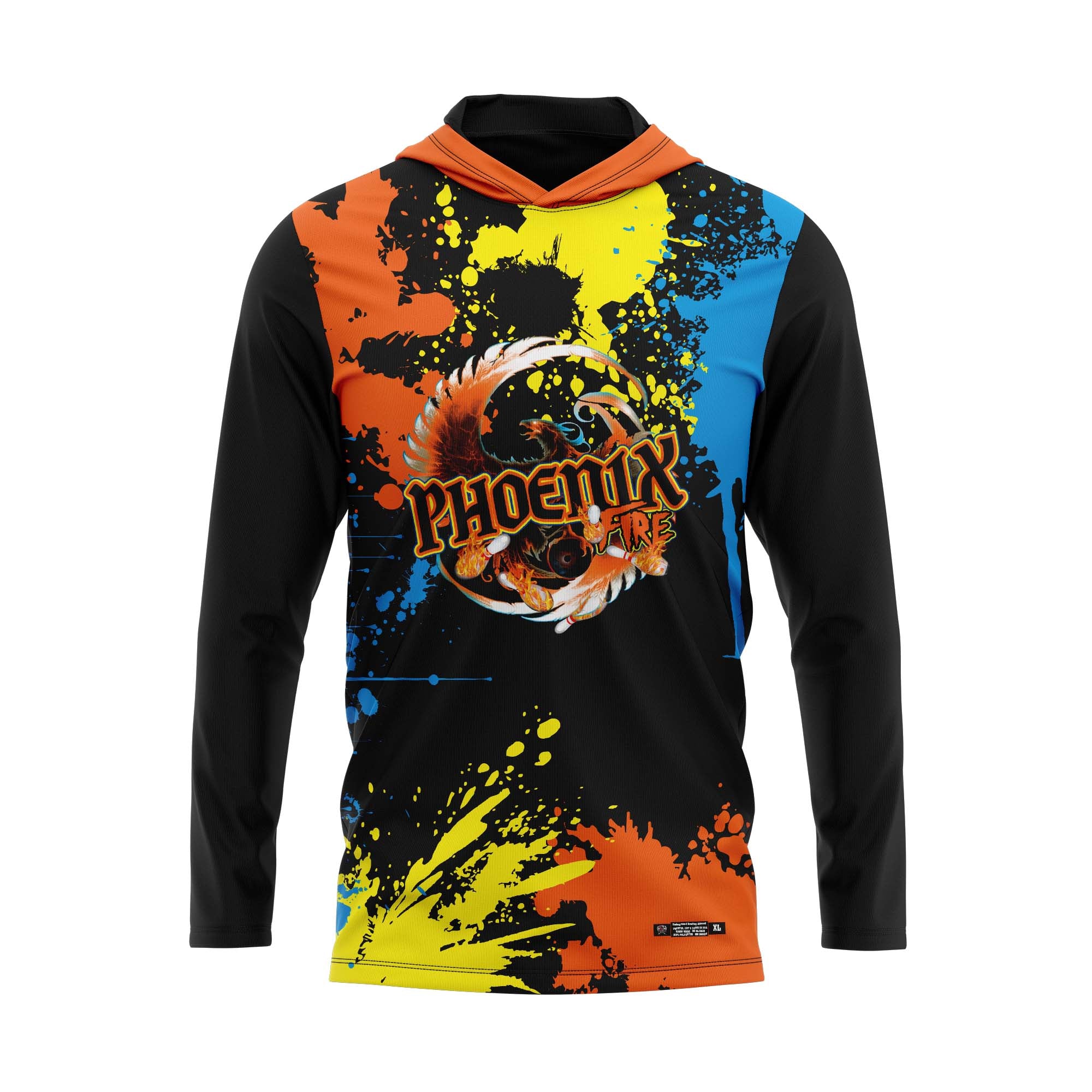 Pheonix Fire Splatter Jersey