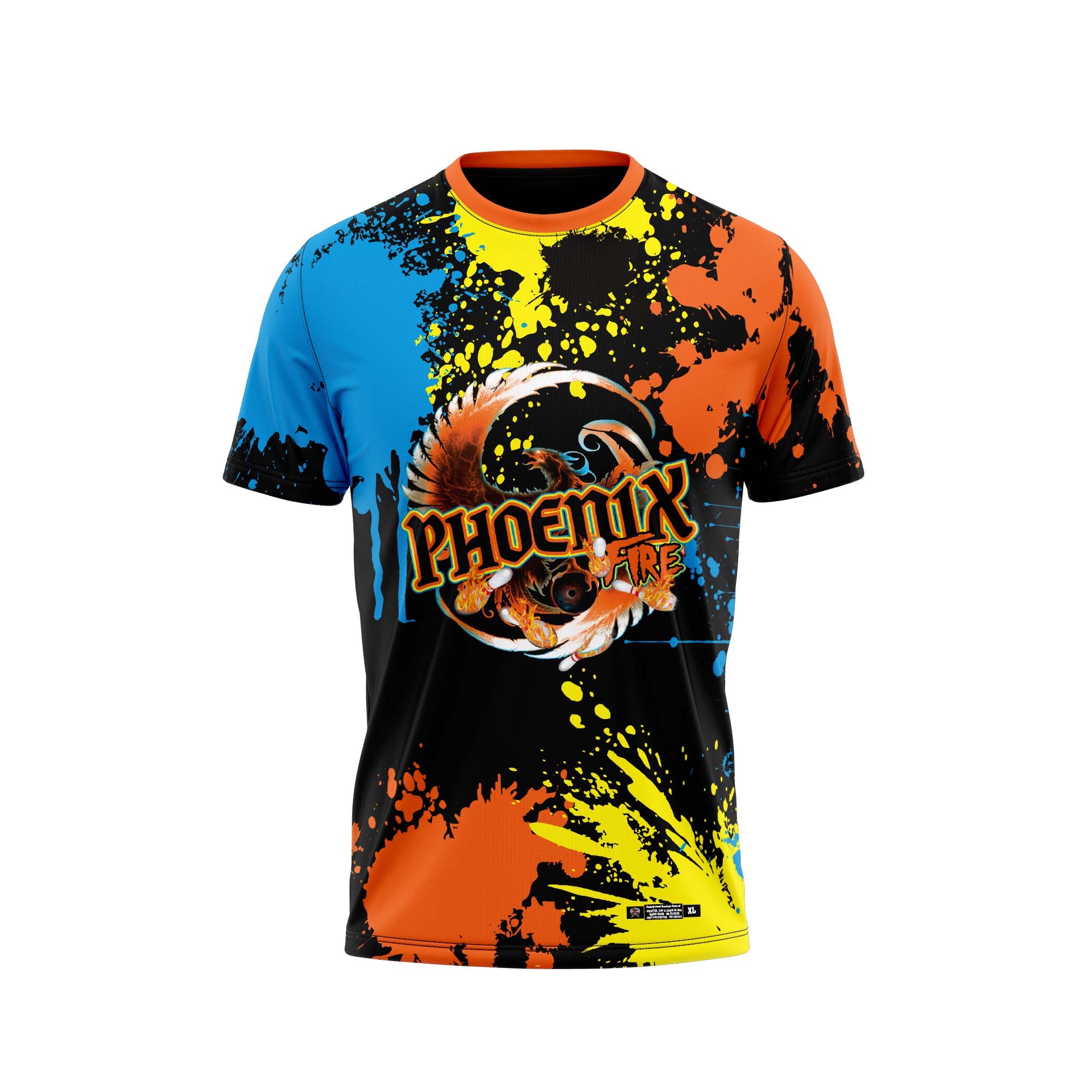 Pheonix Fire Splatter Jersey