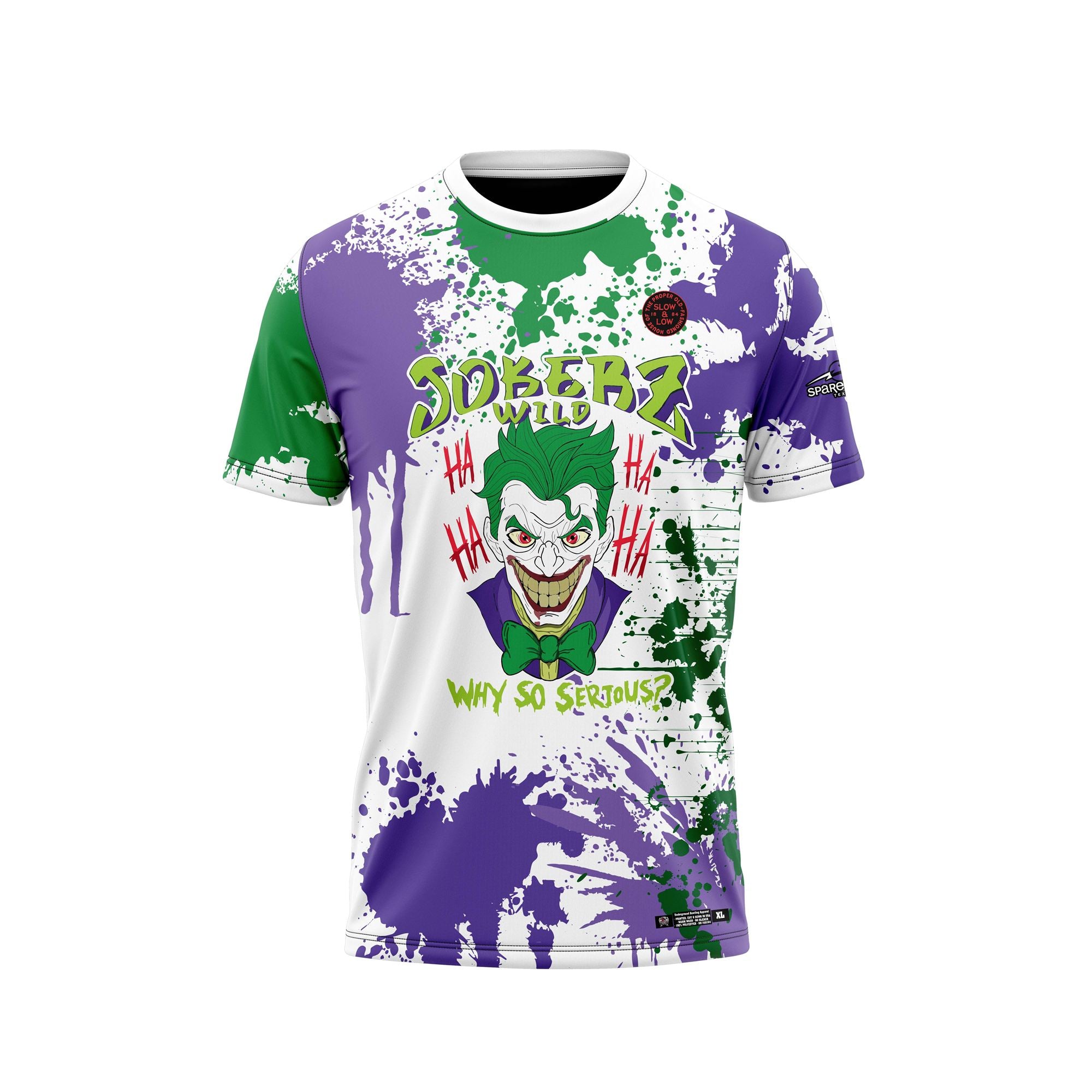 JOKERZ WILD Splatter White Jersey