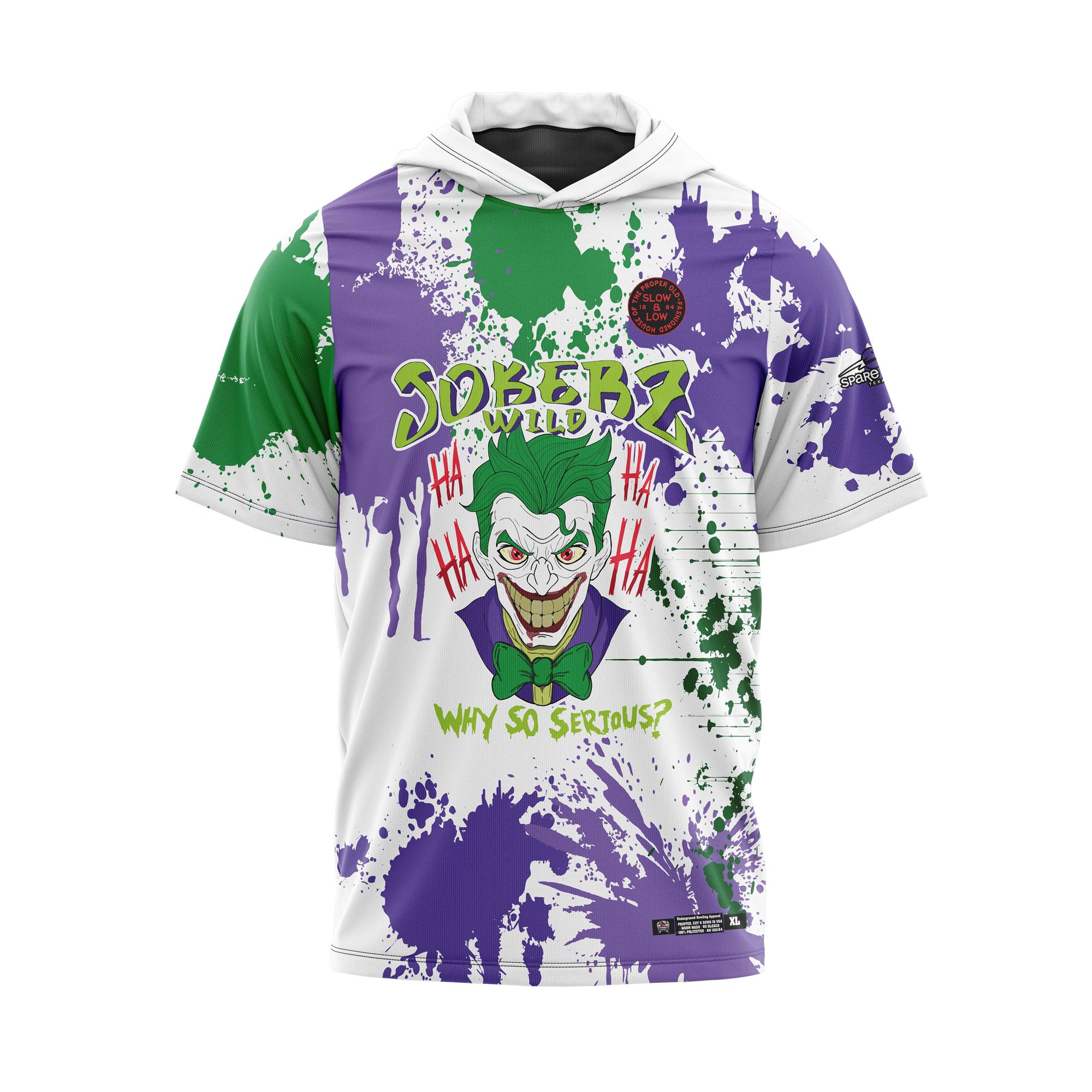 JOKERZ WILD Splatter White Jersey