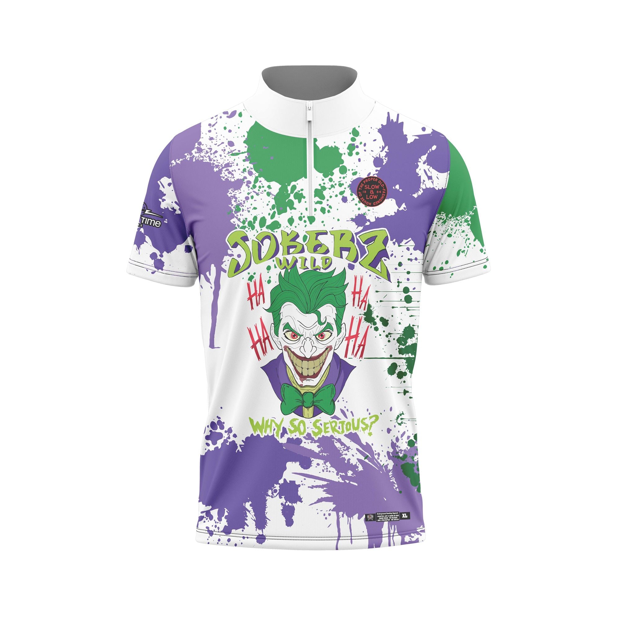 JOKERZ WILD Splatter White Jersey