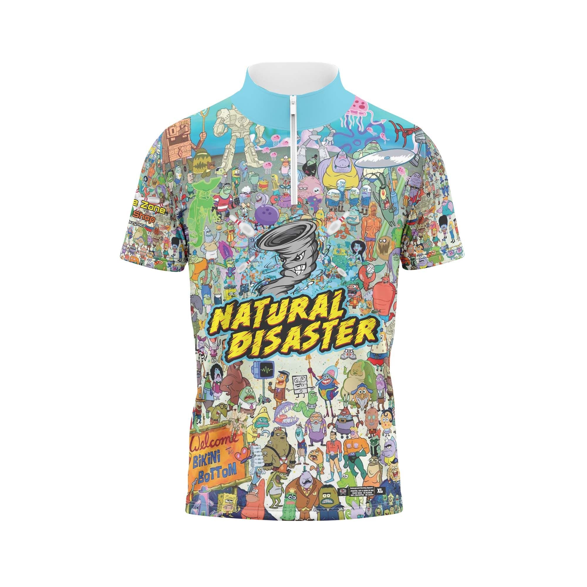 Natural Disaster Spongebob Collage Jerseys