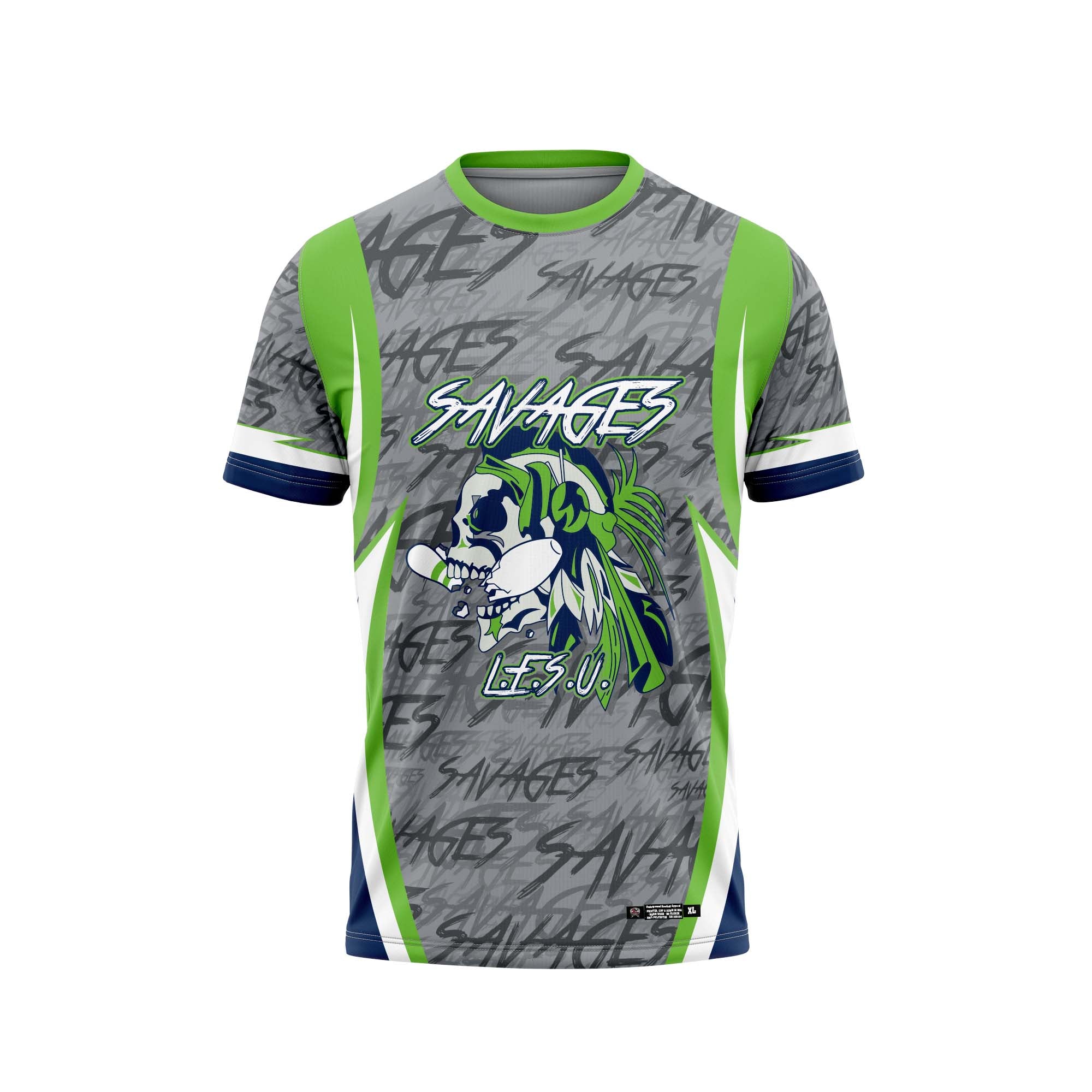 Spartanburg Savages Text Jersey