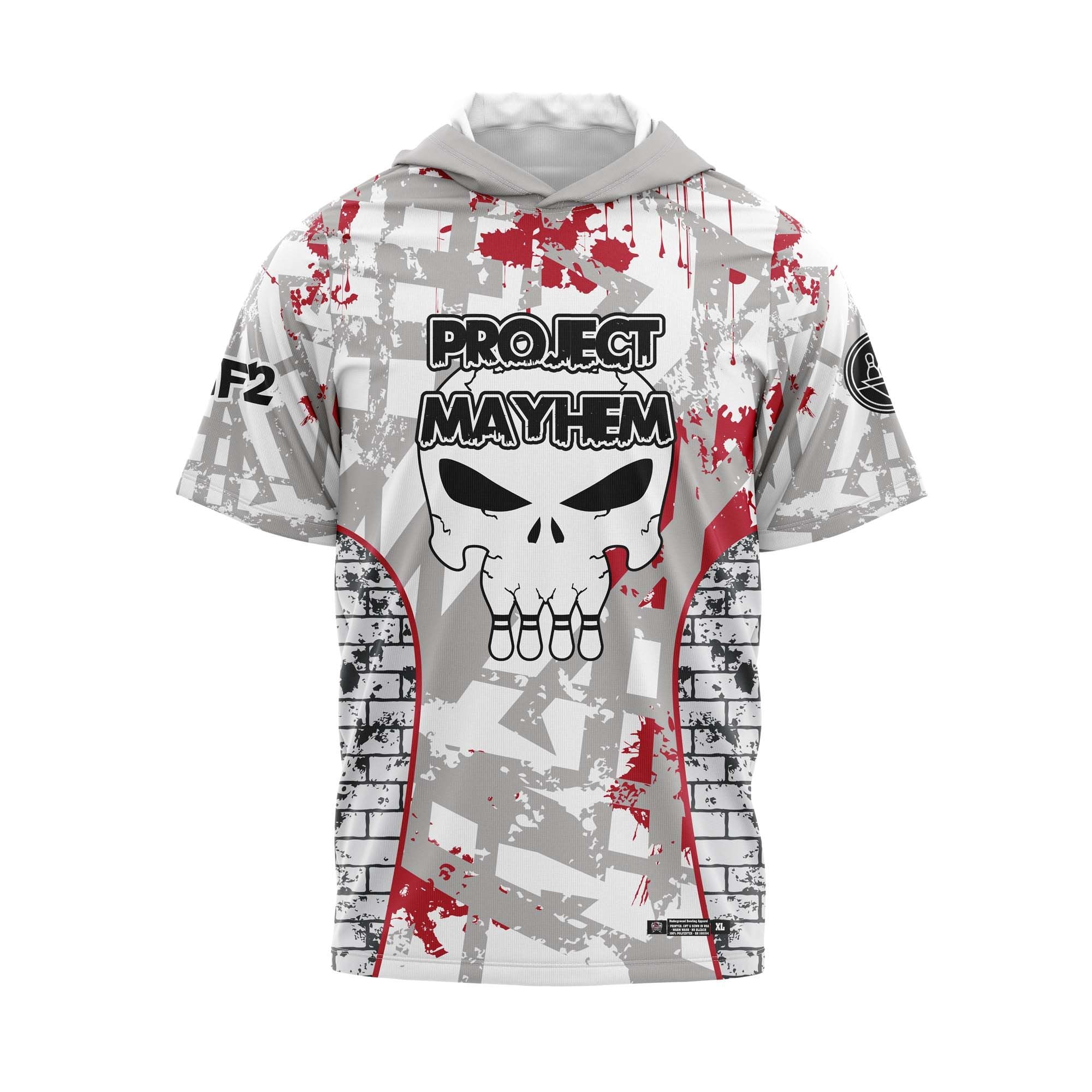 Project Mayhem White Red Jersey